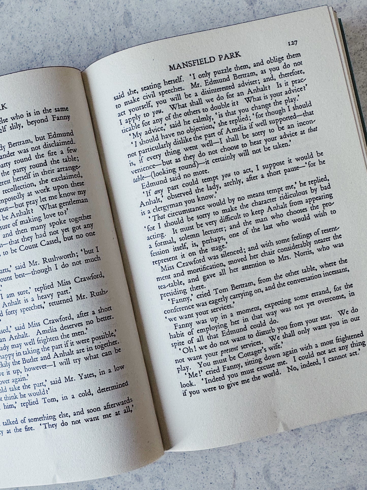 Mansfield Park, Jane Austen