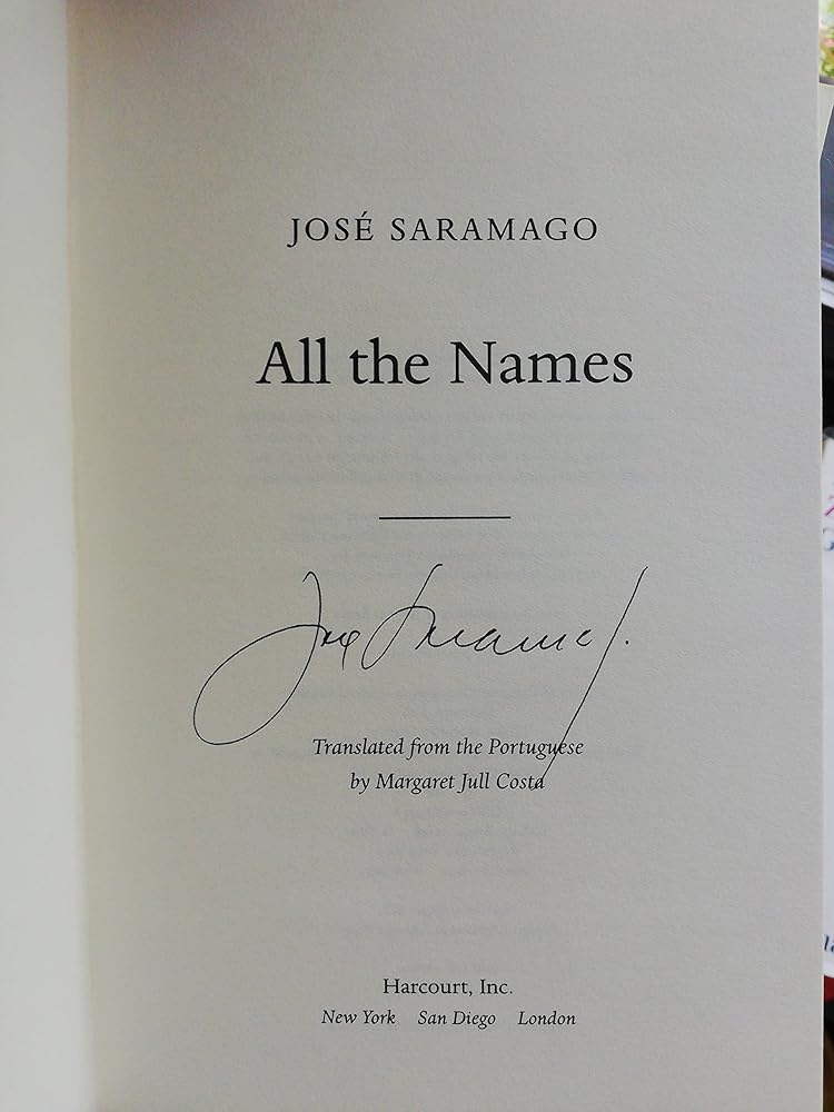 All the Names cover image