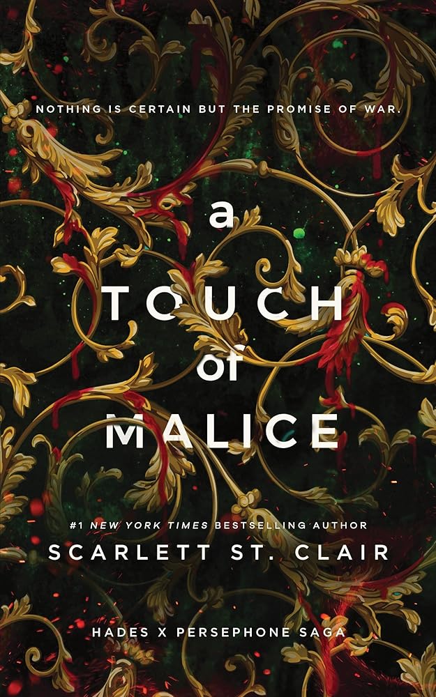 A Touch of Malice: A Dark and Enthralling Reimagining of the Hades and Persephone Myth cover image