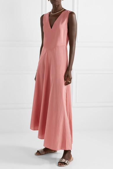 theory asymmetric slip dress