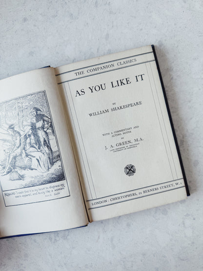 As You Like It, William Shakespeare
