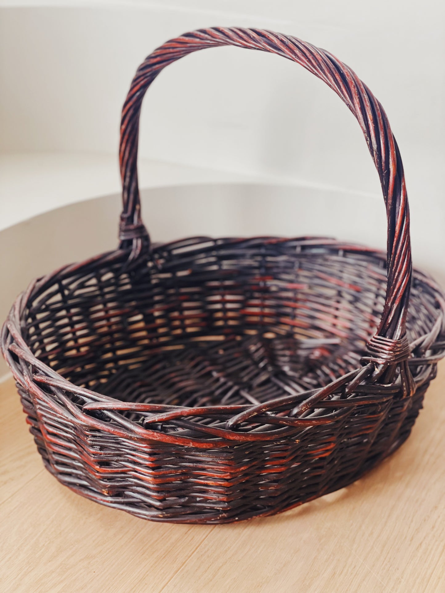 large woven basket