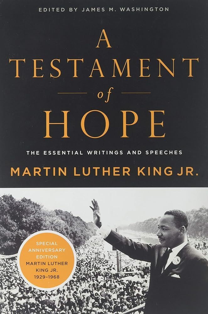 A Testament of Hope: The Essential Writings and Speeches cover image