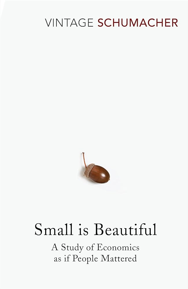Small Is Beautiful [Paperback] [Jan 01, 1993] E F Schumacher cover image
