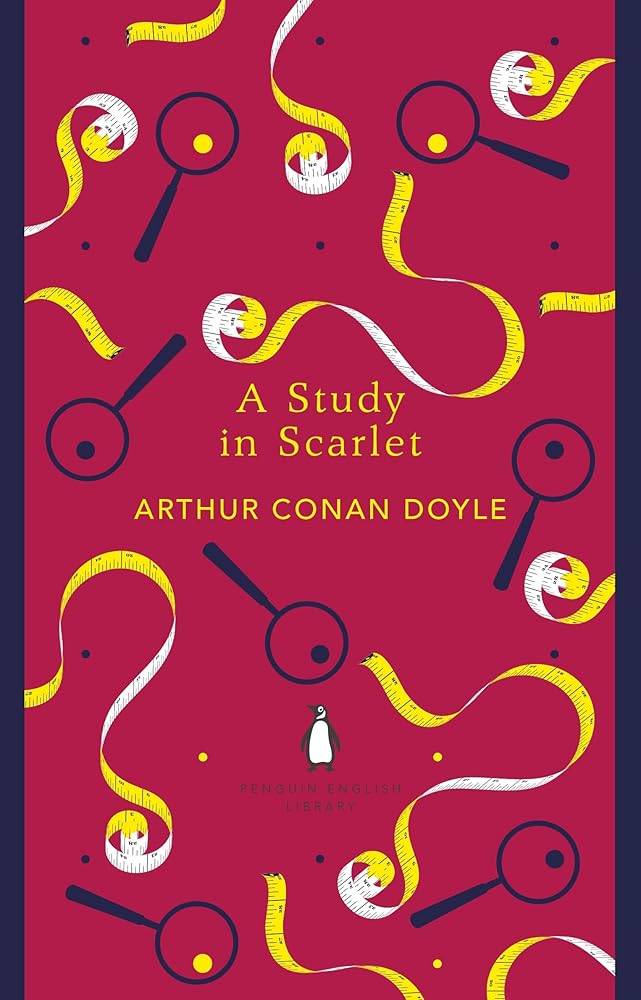 A Penguin English Library Study in Scarlet cover image