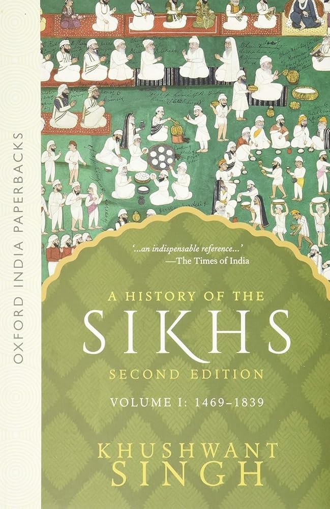 A History of the Sikhs, Volume 1: 1469-1839 (Oxford India Collection) cover image