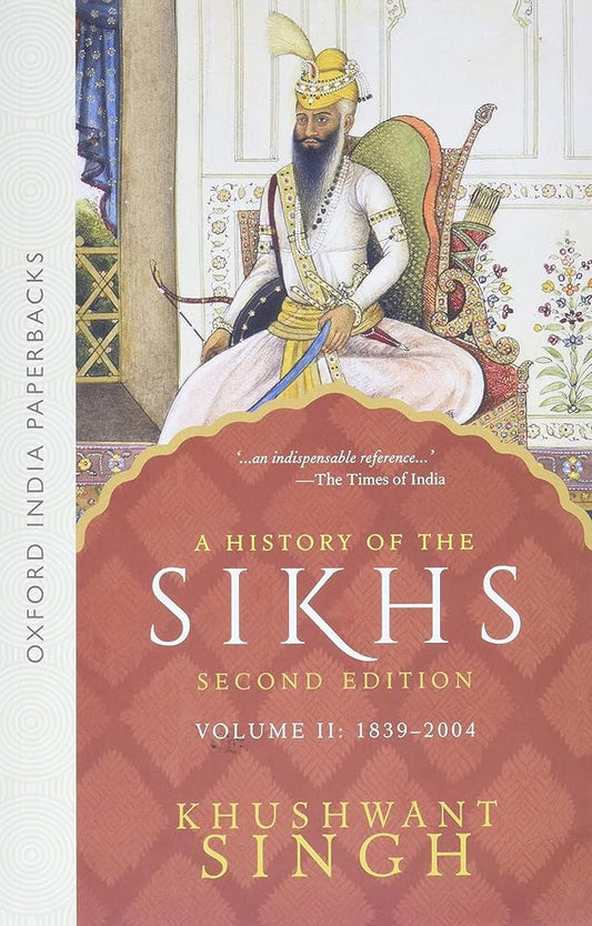 A History of the Sikhs: Volume 2: 1839-2004 cover image
