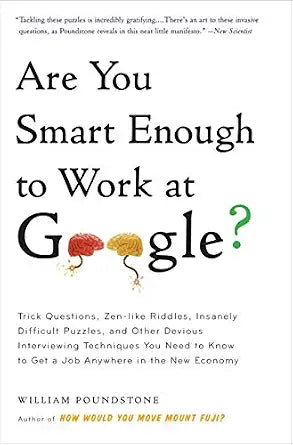 Are You Smart Enough to Work For Google? cover image