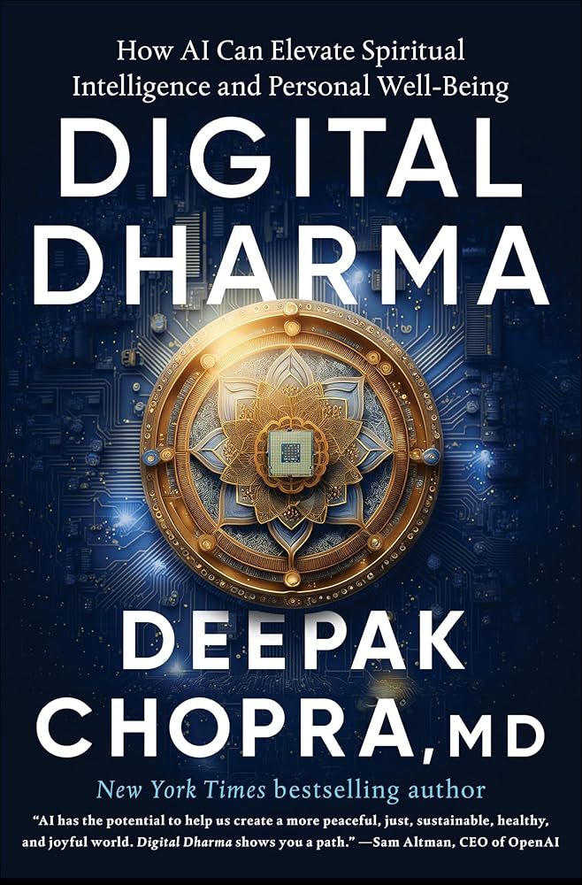 Digital Dharma: How AI Can Elevate Spiritual Intelligence and Personal Well-Being cover image