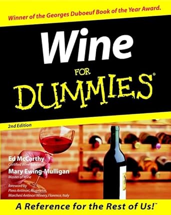 Wine For Dummies cover image