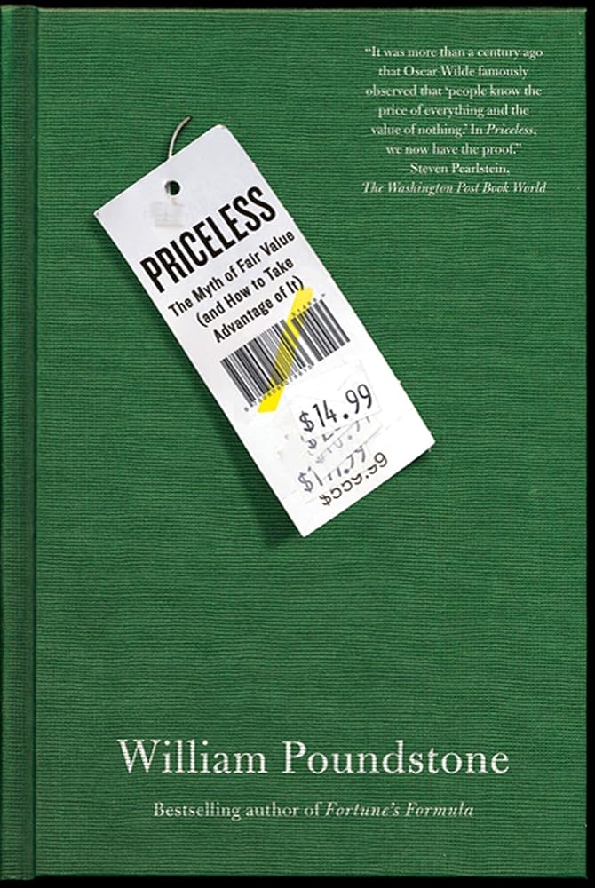 Priceless: The Myth of Fair Value (and How to Take Advantage of It) cover image
