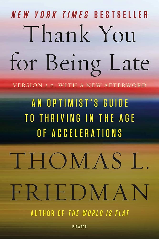 Thank You for Being Late: An Optimist´s Guide to thriving in the age of Accelerations. Pausing to Reflect on the Twenty-First Century cover image