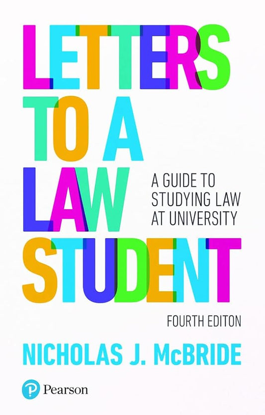 Letters to a Law Student cover image