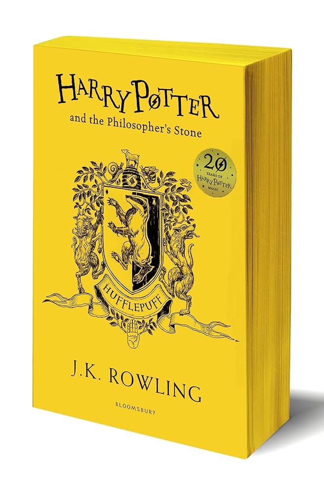 Harry Potter and The Philosopher's Stone - Hufflepuff Edition (Broche) cover image