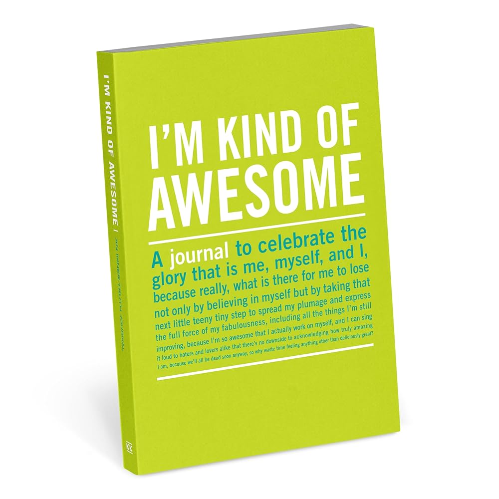 Knock Knock I'm Kind of Awesome Mini Inner-Truth Journal cover image