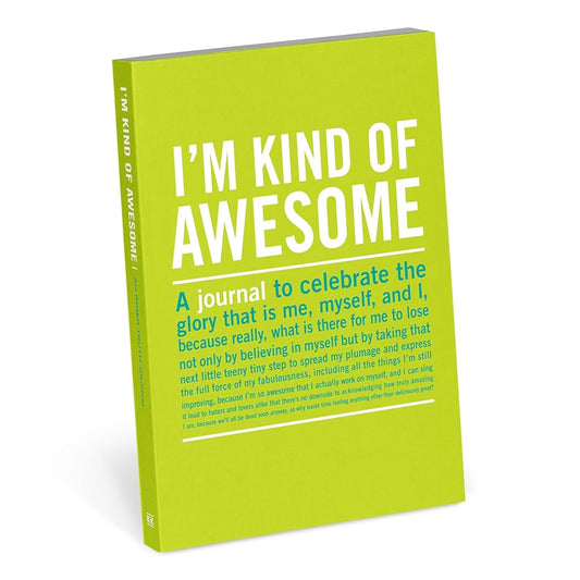 Knock Knock I'm Kind of Awesome Mini Inner-Truth Journal cover image