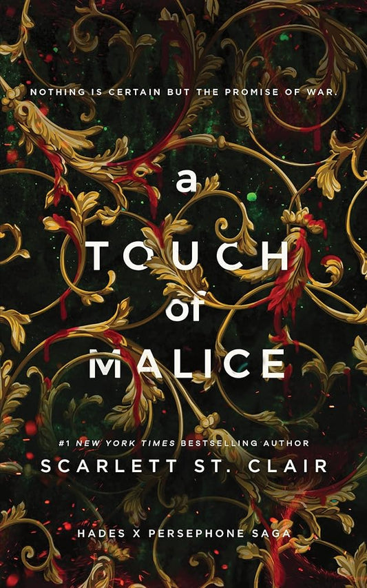 A Touch of Malice: A Dark and Enthralling Reimagining of the Hades and Persephone Myth cover image