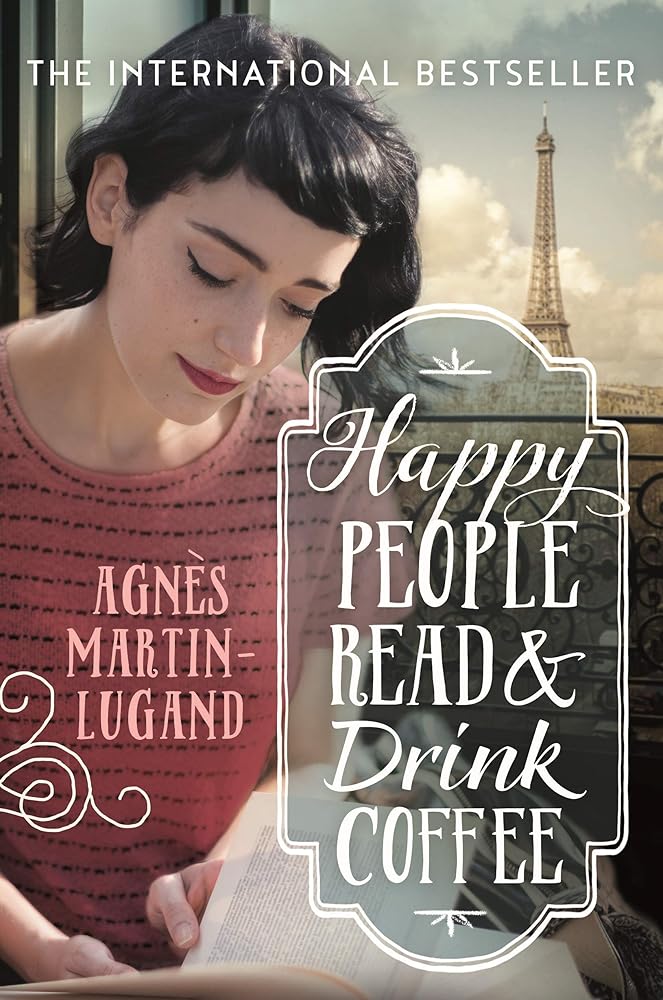 Happy People Read and Drink Coffee cover image