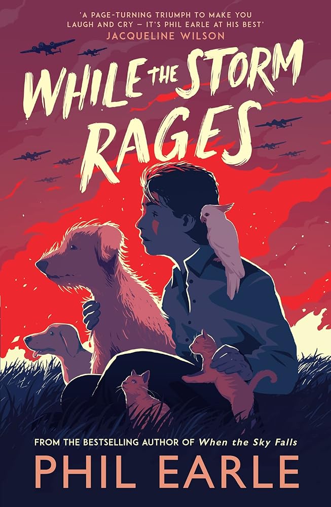While the Storm Rages: From the bestselling author of When the Sky Falls (Historical Animal Stories) cover image
