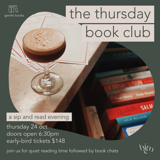 gentle books' thursday book club - sip & read silent book club