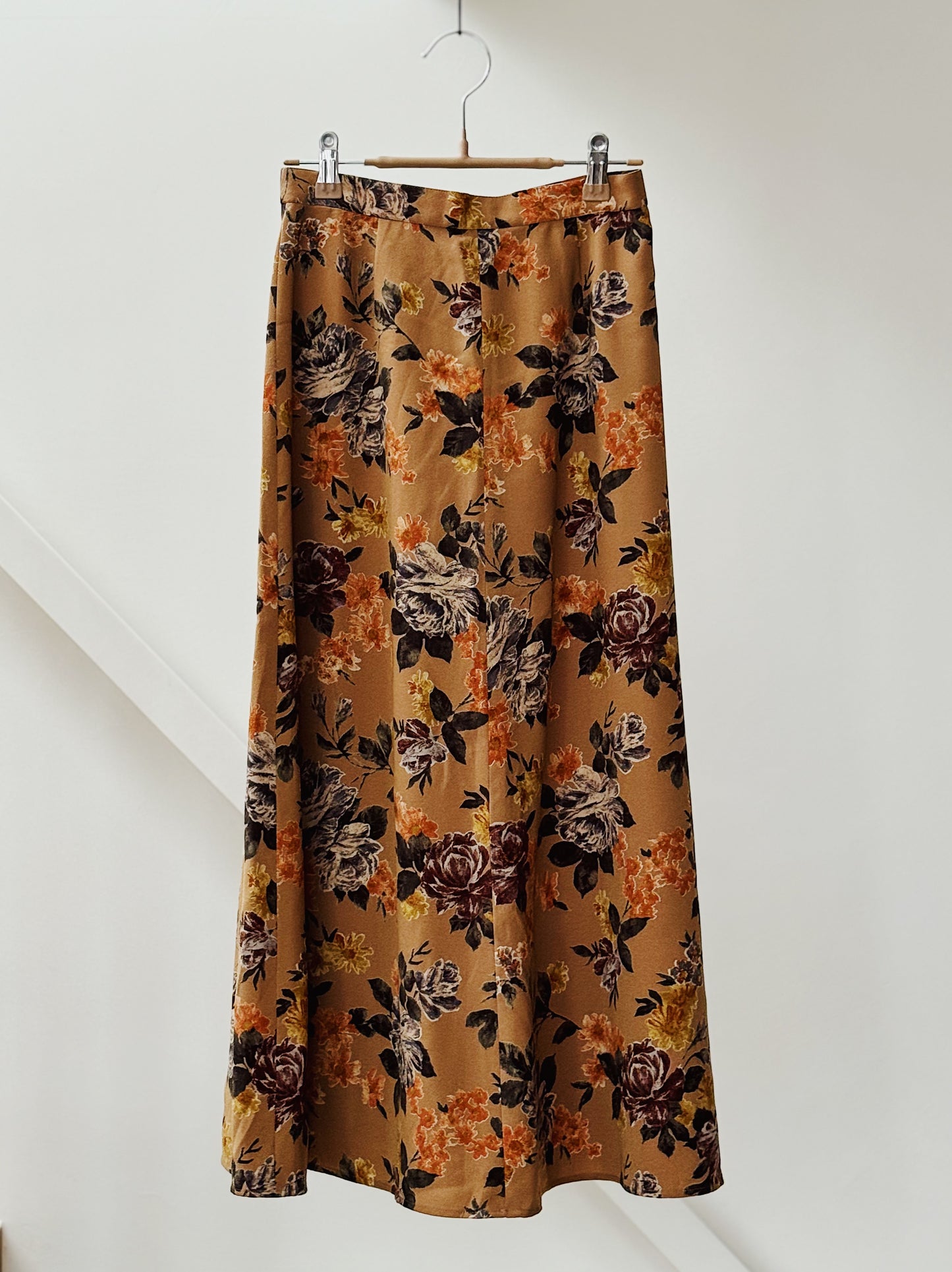 vintage japanese floral skirt