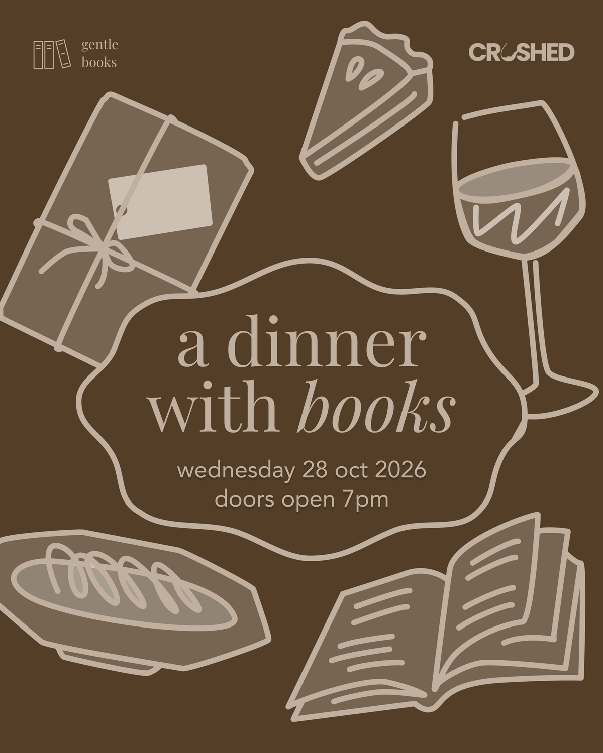 dinner with books - oct 2026