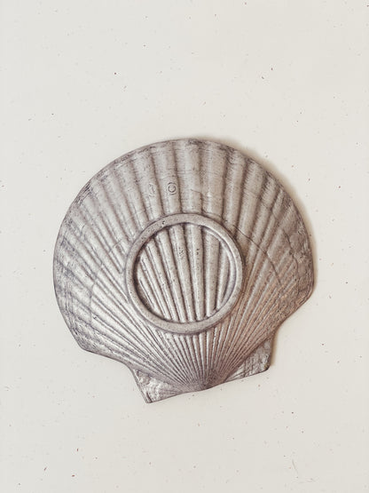 pewter shell plates