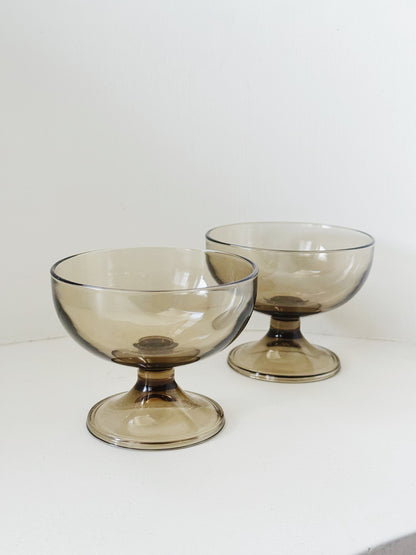 cocktail coupes (pair)