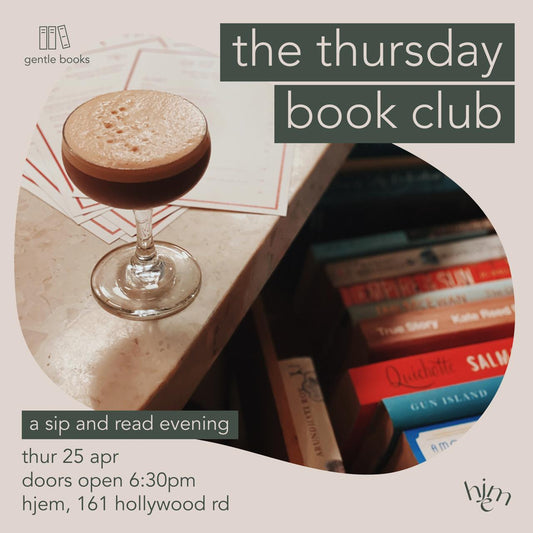 gentle books' thursday book club - sip & read silent book club