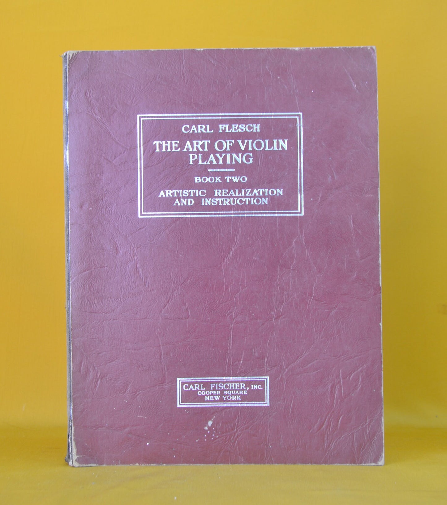 Art of Violin Playing: Book One, Carl Flesch