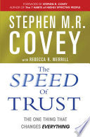 The Speed of Trust, Stephen M. R. Covey